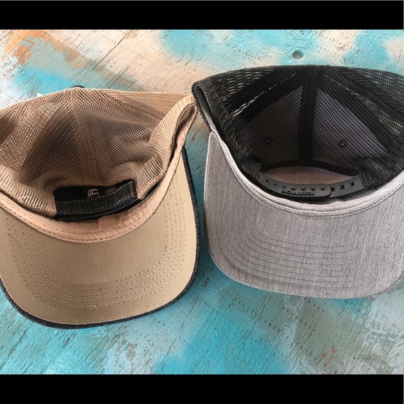 🦚 NWT Beaded Leather Stitching Trucker Snapback - Picture 4 of 4